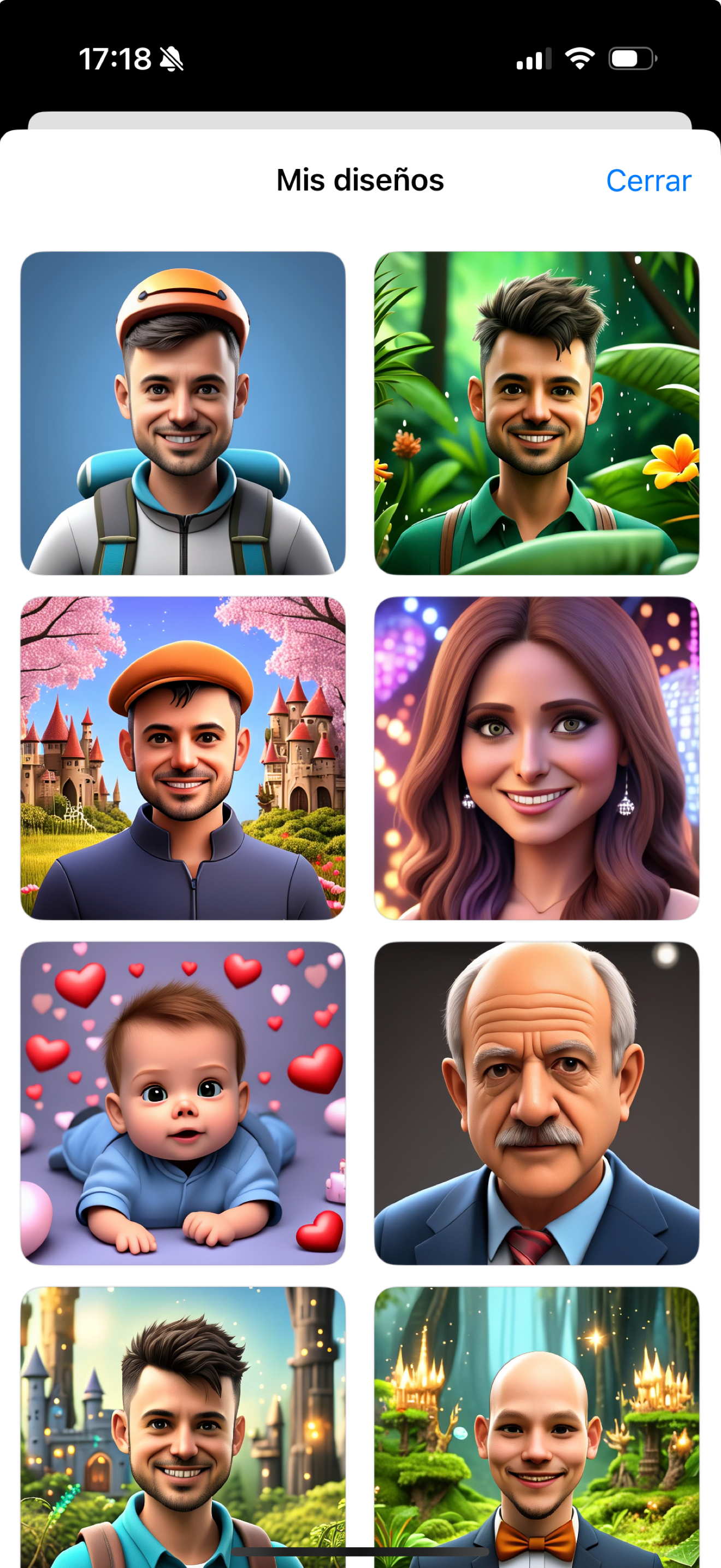 Galería de diseños