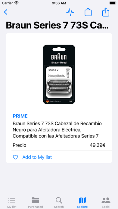 Detalle de un producto en Salva